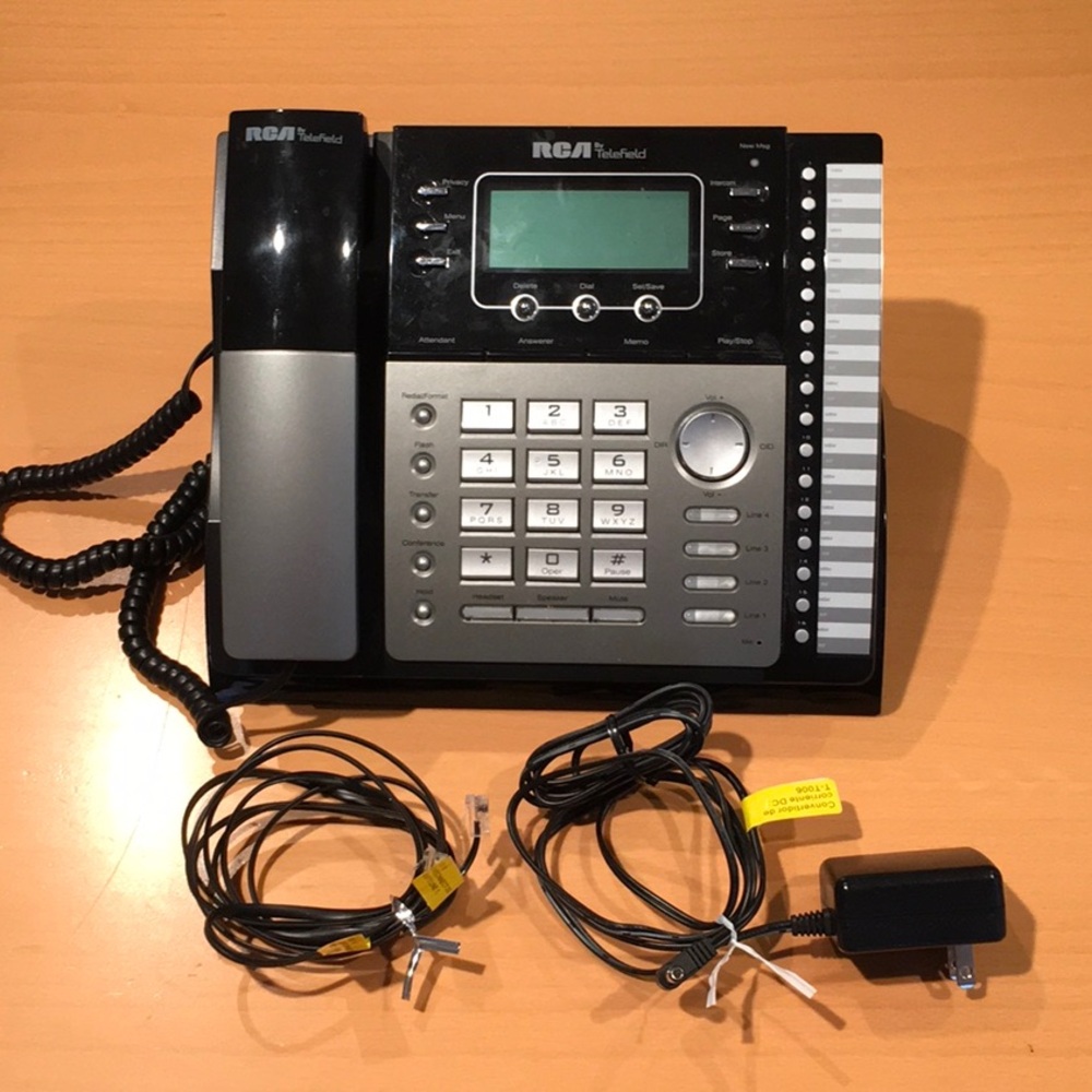 RCA 4-Line Office Business Speakerphone